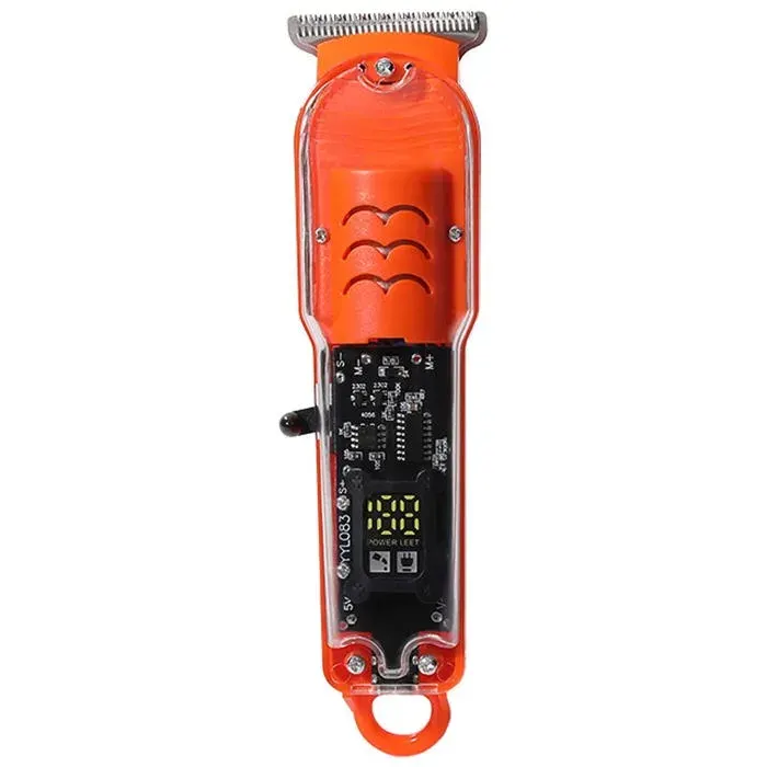 Tondeuse à cheveux 155x38x35cm autonomie prolongée tête de coupe sans échauffement puissance élevée aible bruit affichage LED