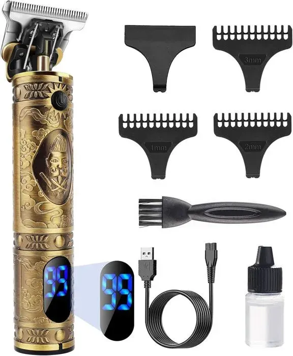 Tondeuse à Cheveux - Brostyle - Professionnelle - Écran LED - Sans Fil - Autonomie 180 min