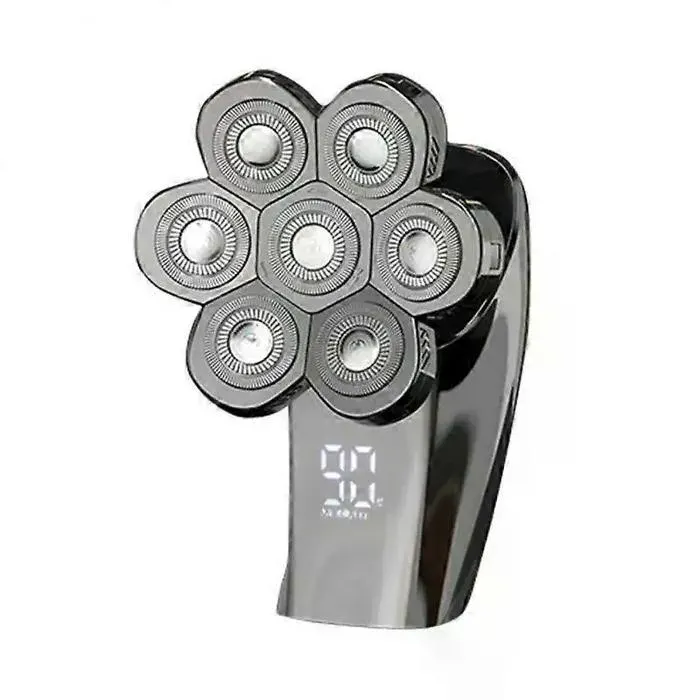 Tondeuse à cheveux électrique 5 en 1 pour homme avec tête de rasage rechargeable tête flottante 7 en 1