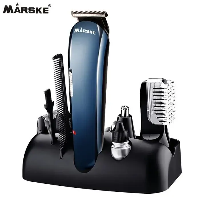 Tondeuse à cheveux Électrique Barbe Professionnelle Rasoir Rechargeable pour Homme Salon
