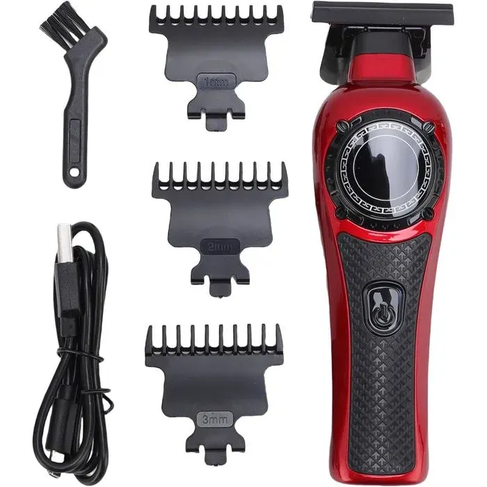 Tondeuse À Cheveux Électrique Coupe-Cheveux Pour Homme Haute Puissance À Faible Bruit Design Ergonomique Coupe De Cheveux Pour
