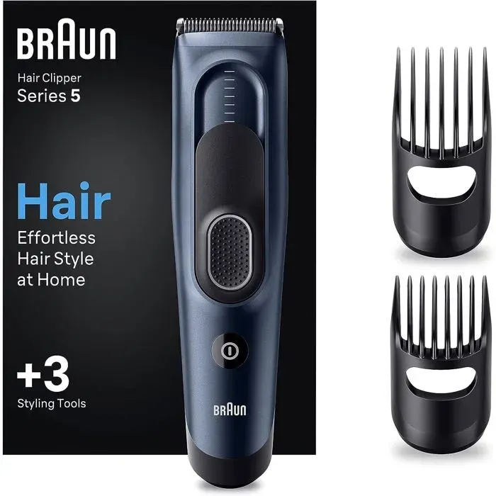 Tondeuse À Cheveux - HOME FIT TRAINING - HC5350 - 17 Réglages - Autonomie 50 min - Sans fil