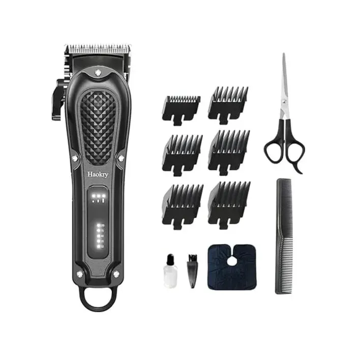 Tondeuse à cheveux professionnelle pour homme - de barbier sans fil et filaire pour coupe de cheveux et toilettage tondeuse