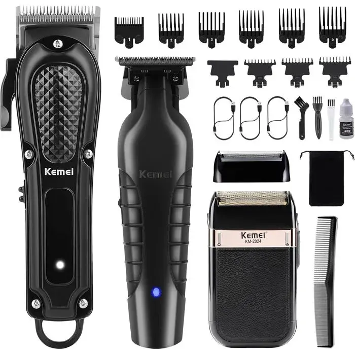 Tondeuse à cheveux professionnelle pour hommestondeuse de barbier sans filtondeuse à barberasoir électrique à grille avec grille