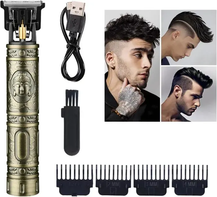 Tondeuse à cheveux professionnelle pour hommeTondeuse à cheveux électriqueRasoir électrique barbe et cheveuxMachine à cheveux