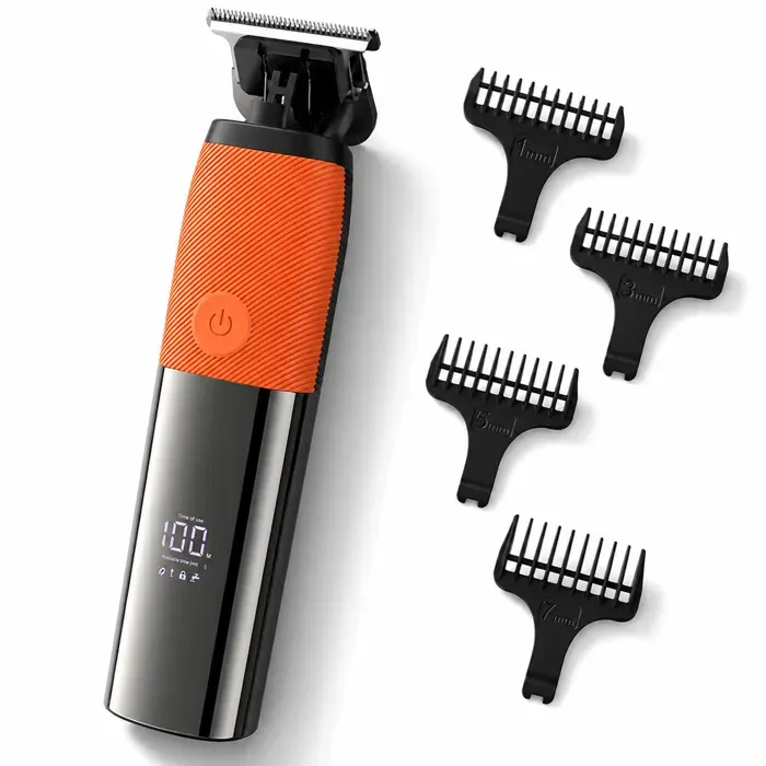 Tondeuse à cheveux - TepidBee - durée dutilisation 90 minutes 5w affichage numérique lavage du corps complet coiffeur électrique