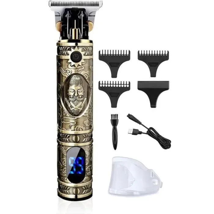 Tondeuse à Cheveux - ZGEER - Professionnelle - Électrique - Sans Fil - Écran LCD TONDEUSE CHEVEUX