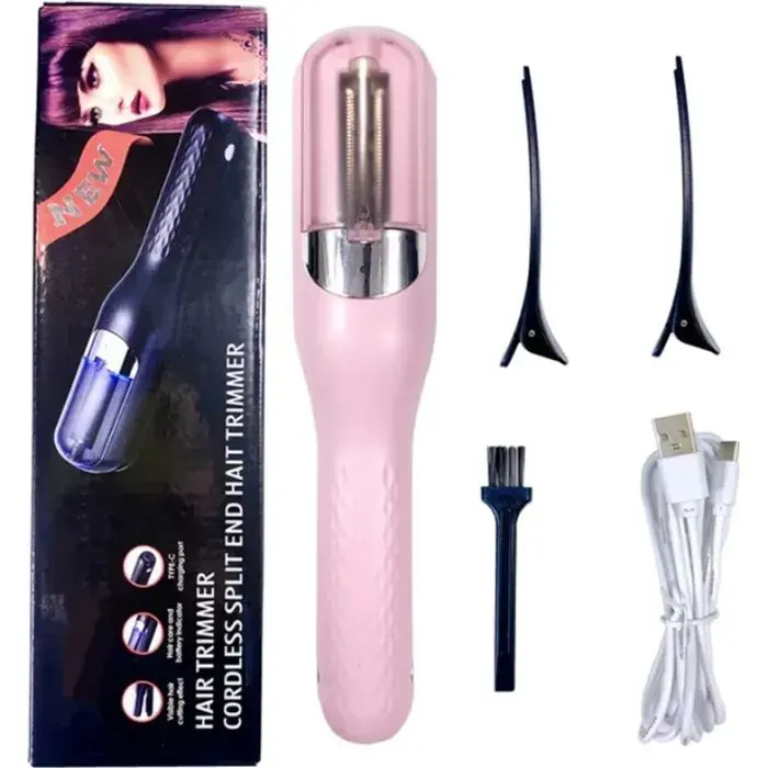 Tondeuse à pointes fourchues - Multifonctionnelle - Autonomie 50 min - USB Type-C - Ions négatifs réparateurs