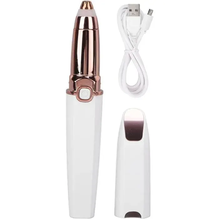Tondeuse À Sourcils Électrique Rechargeable Par Usb Mini Épilateur Pour Le Corps Du Visage Rasoir Outil De Toilettage Fac[H248]