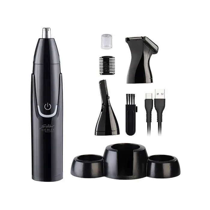 Tondeuse barbe et poils de nez rechargeable