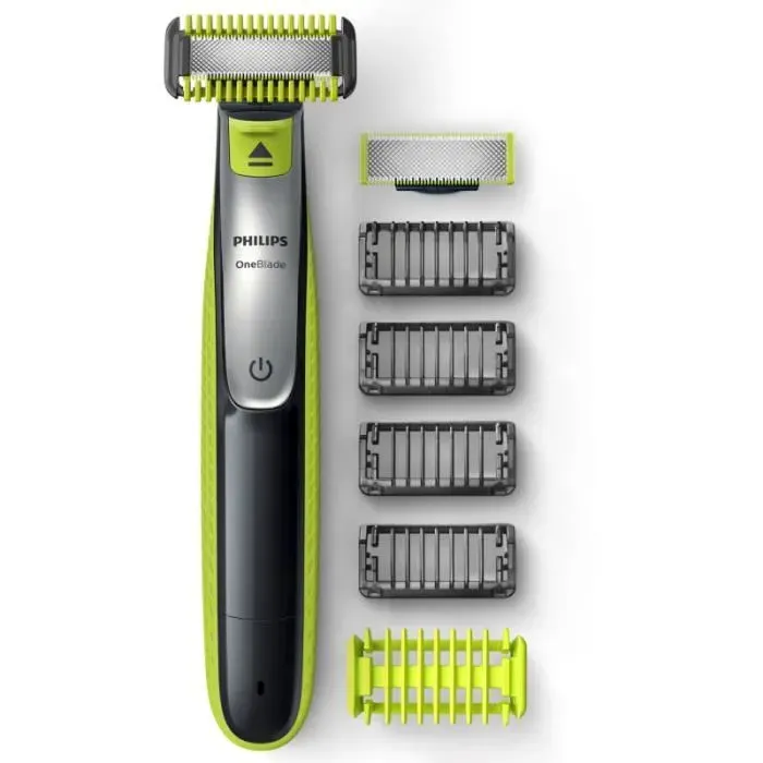 Tondeuse barbe - PHILIPS - QP2630/30 - 100% étanche - Vert citron