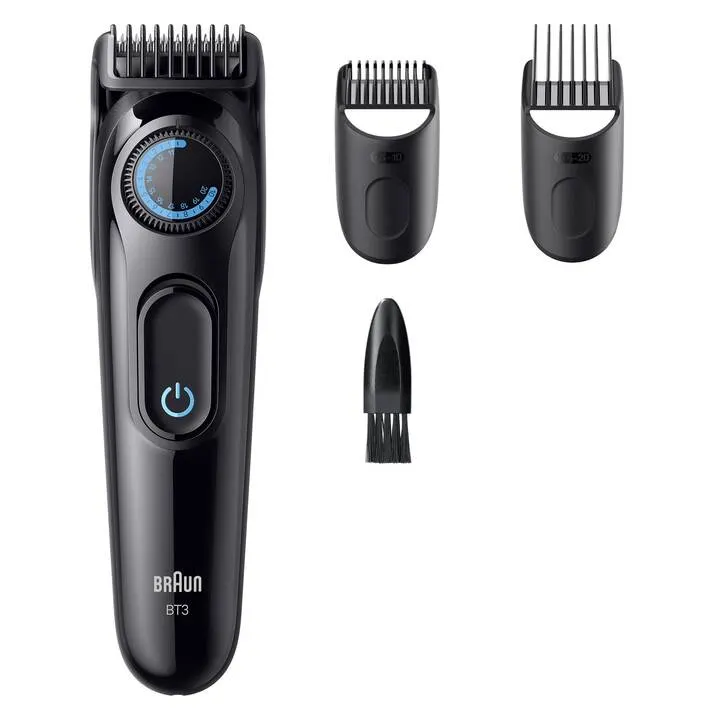 Tondeuse barbe séries 3 beard trimmer bt3520 noir BRAUN