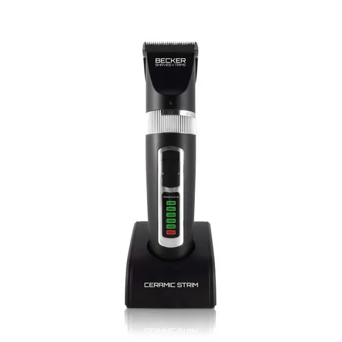 Tondeuse - BECKER - CERAMIC STRIM - Sans Fil - Écran LED - Autonomie 240 min