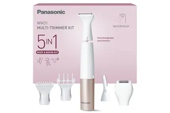 Tondeuse bikini Panasonic ES-WM31-P301 Kit 5 en 1 Blanc Rose