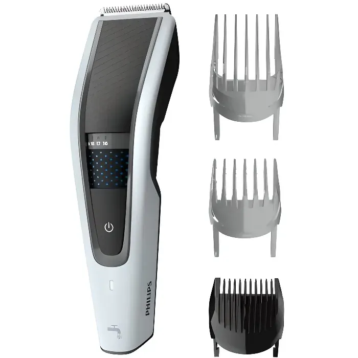 Tondeuse Cheveux/Barbe PHILIPS HC5610/15 Serie 5000 - 28 hauteurs - Lames DualCut - 100% étanche