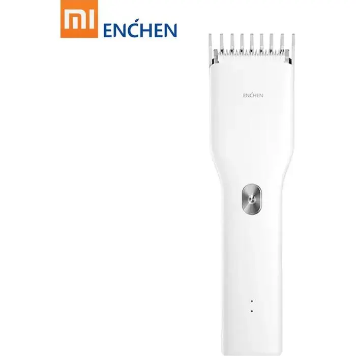 Tondeuse cheveux Boost 2vitesses coupe nano-céramique USB-C blanc 43x164mm tête amovible lavable YYV