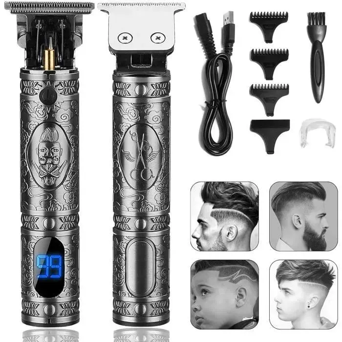 Tondeuse Cheveux Hommes Tondeuse Barbe Rasoir Electriques Hommes Usb Sans Fil Tondeuse À Cheveux Professionnelle Pour Domes[u315]