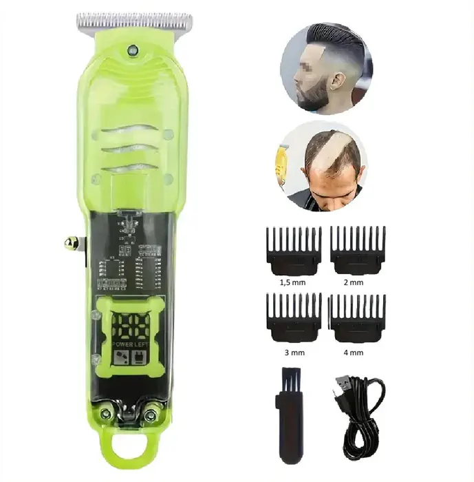 Tondeuse cheveux LCD Rechargeable