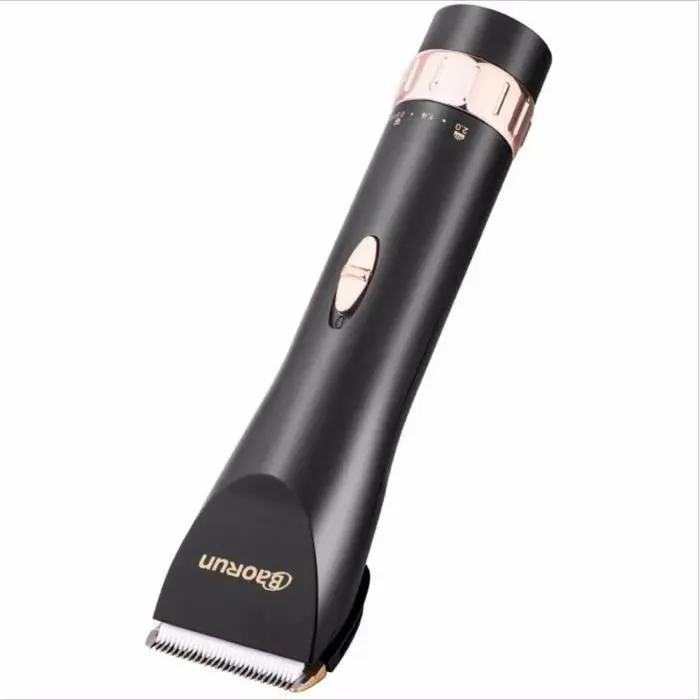 Tondeuse Cheveux Noir Barbe électrique 110-240V Pour Hommes