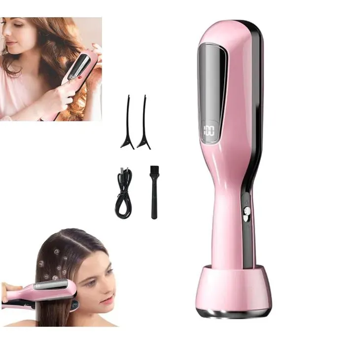 TONDEUSE Coupe Fourche Cheveux Mini Tondeuse À Cheveux Fourchus Sans Fil Avec Ions Négatifs Pour Pointes Fourchues SèchesAbîmées