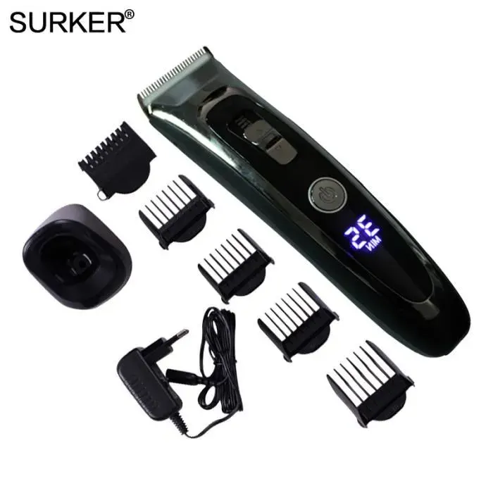 Tondeuse rechargeable Ecran Lcd et Sabot electronique