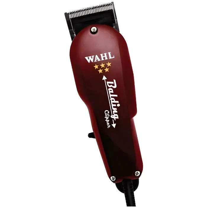 Tondeuse WAHL Balding Afro Modèle 4000-0471 - Rouge - 0.4 mm - Fonctionnement sans fil - 40 min dautonomie