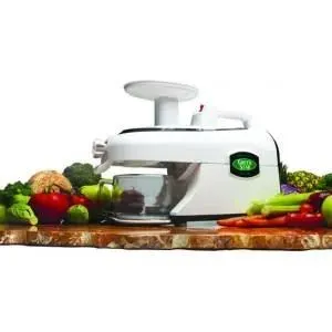 Tribest Greenstar Elite GSE5000 Blanc - Extracteur De Jus Horizontal