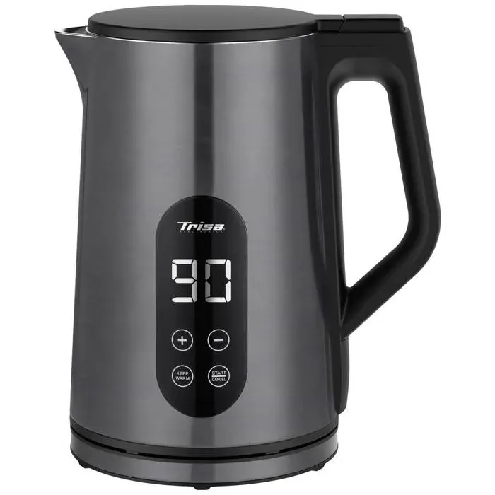 Trisa Digital Boil Bouilloire anthracite Contenance: 1.7 l