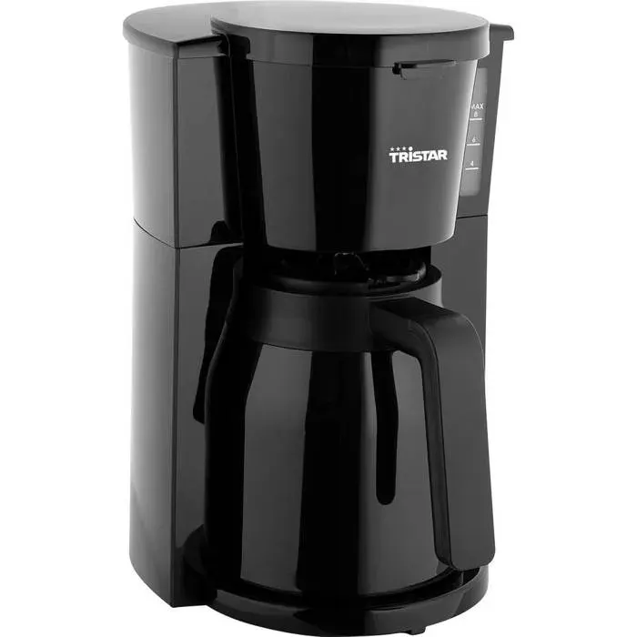 Tristar Cafetière noir Nombre de tasse=10 verseuse thermofuge fonction de conservation de la chaleur