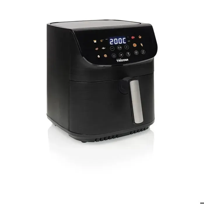 Tristar FR-9073 Friteuse à air 9 L – 1800 W – Écran tactile LED – 12 programmes – Noir