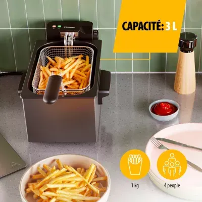 Tristar - Friteuse Semi-Professionnelle 3l Revetement Acier Inox — vue 5