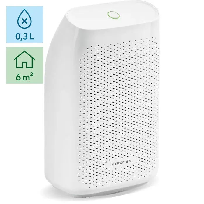Trotec Déshumidificateur à effet Peltier TTP 5 E - basse consommation 23W - 6m2