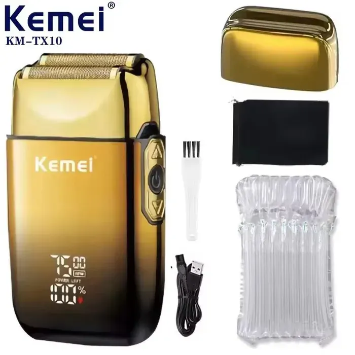 TX10 rasoir électrique cheveux Rechargeable barbe feuille rasoir pour hommes tête chauve ra pour hommes Machine[R70]