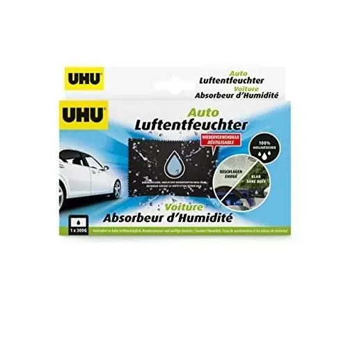 UHU DÉSHUMIDIFICATEUR DE VOITURE RÉUTILISABLE ANTI-HUMIDITÉ 300 G 5349