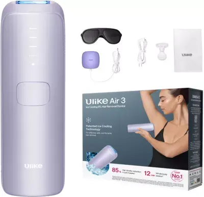 Ulike - Epilateur Lumière Pulsée Air 3 Sapphire Ice Cooling Ipl Provence