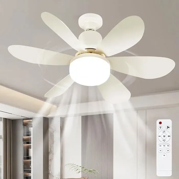 Ulikey Ventilateur Plafond avec Lumiere Lampe Ventilateur Plafonnier Ventilateur avec Telecommande et Lumi V VENTILATEUR DE PLAFOND