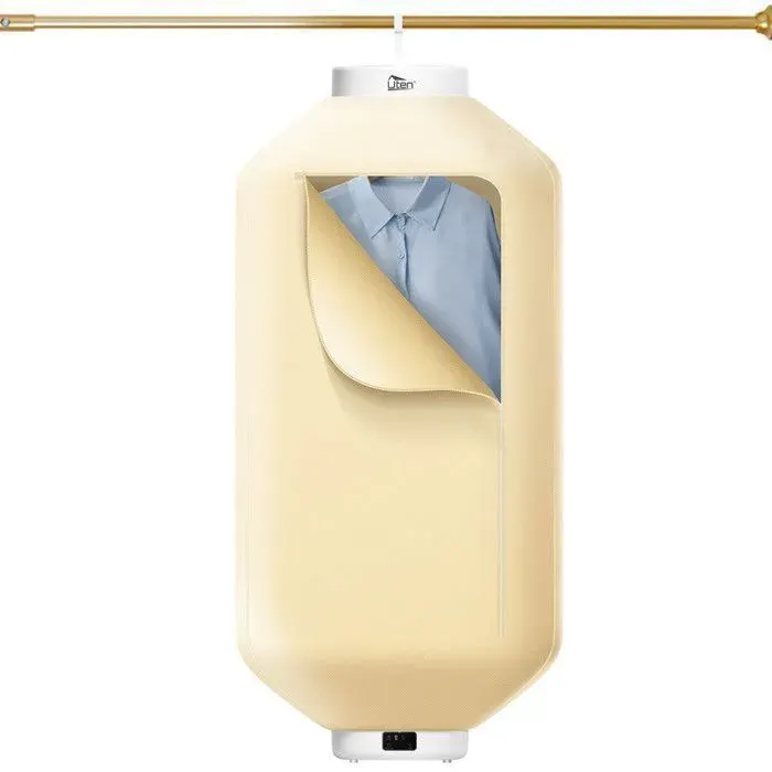 UTEN Mini Sèche-Linge Portable 600W Séchoir Électrique Pliable avec Minuterie Étendoir Chauffant pour Appartement