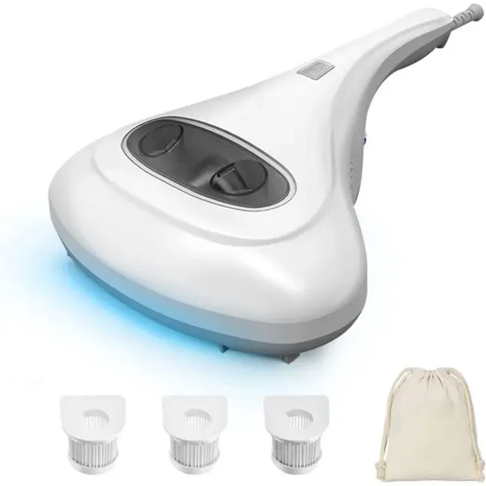 UV dust mite vacuum cleaner Textile mattress vacuum cleaner with UV sterilization light Bagless Washable HEPA filter With cable