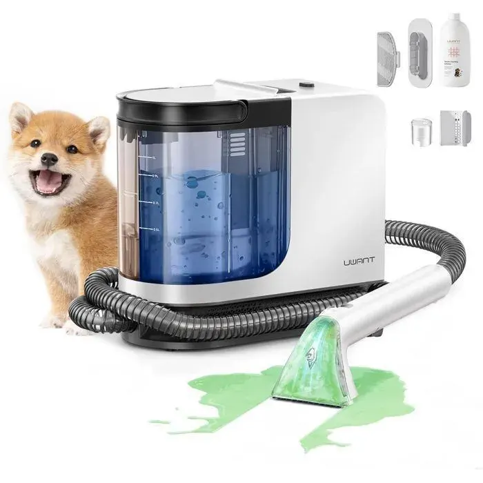 UWANT B300 Pro Nettoyeur Canapé et Tapis 18 Kpa – Aspirateur Eau Et Poussière Animaux