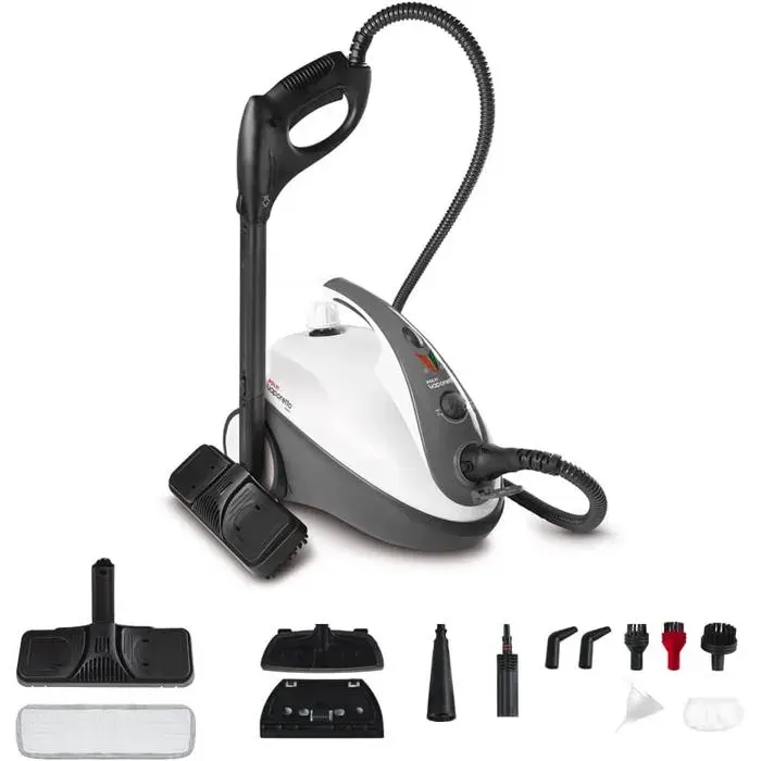 Vaporetto Smart 30 S nettoyeur à vapeur avec chaudière 3 bars Bouchon de sécurité puissance 1 800 W réservoir de 16 L