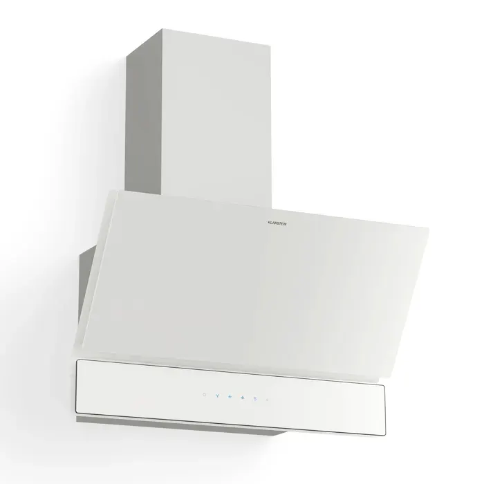 Velaire 60cm 818m³/h Hotte Décorative Blanc