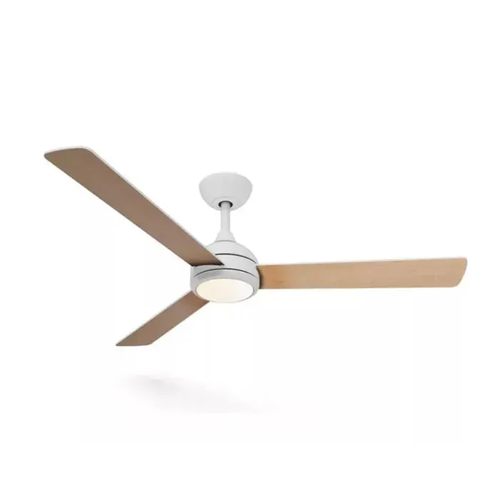 VENTILADOR DE TECHO MADERA-BLANCO