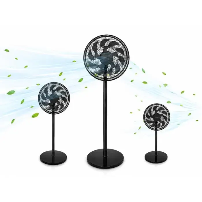 Ventilateur 3-en-1 - SANS MARQUE/GÉNÉRIQUE - Modulable - Hauteur réglable 3 positions - 50 W - Format meuble/pied