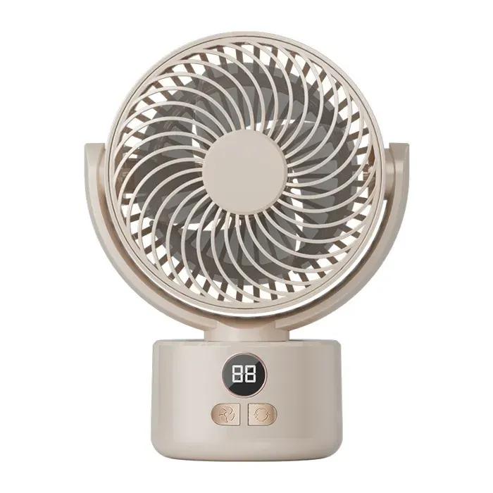 Ventilateur 3 vitesses circulation dair refroidissement rapide silencieux portable blanc