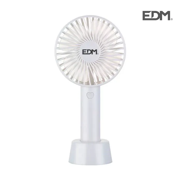 Ventilateur à main - GED - 33904 - 45 W - 3 vitesses - Batterie rechargeable USB