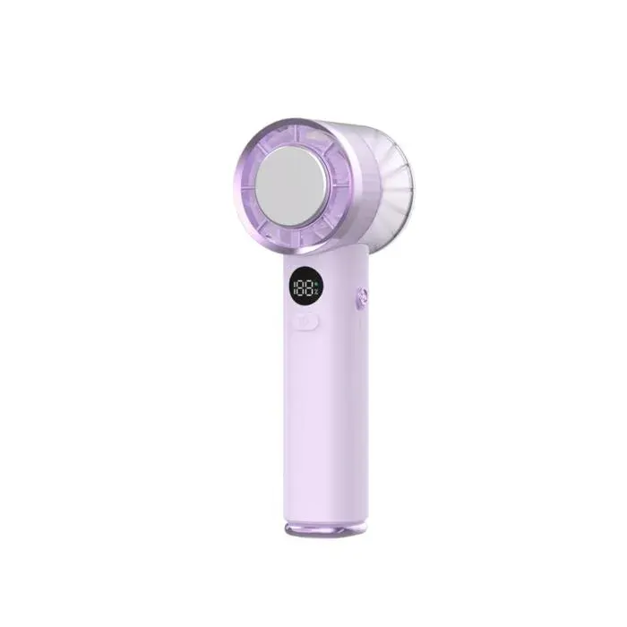Ventilateur à main ultra-rapide flux d’air puissant portable résistant pour camping voyages et activités extérieures léger