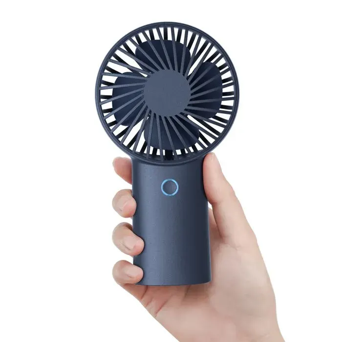 Ventilateur à main - ZEMINPEOEL - Mini Ventilateur Rechargeable - 4000mAh - Portable - 50 dB