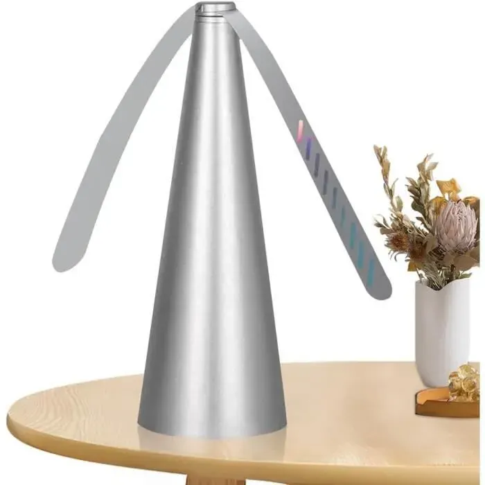 Ventilateur Anti Mouche Portable - Répulsif pales multi-insectes - Ultra silencieux table