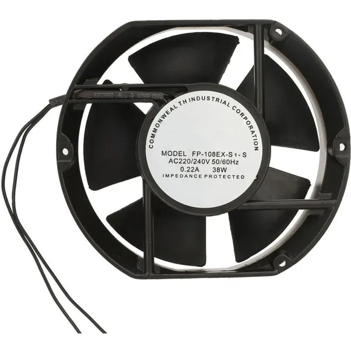 Ventilateur axial AC FP-108EX S1-S AC 220 V 38 W avec roulement à billes ovale