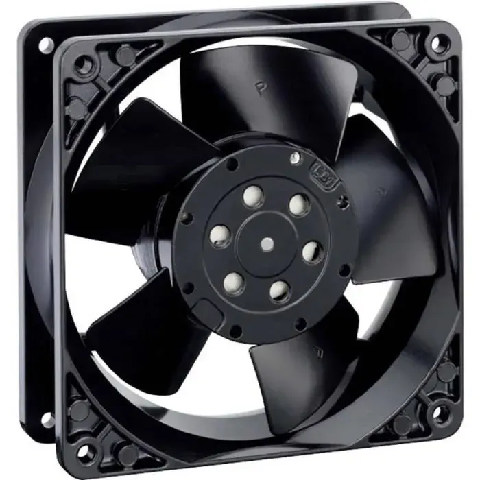 Ventilateur axial - EBM Papst - 4658 N 9274014146 - 146 m³/h - 230 V AC - 119 x 119 x 38 mm